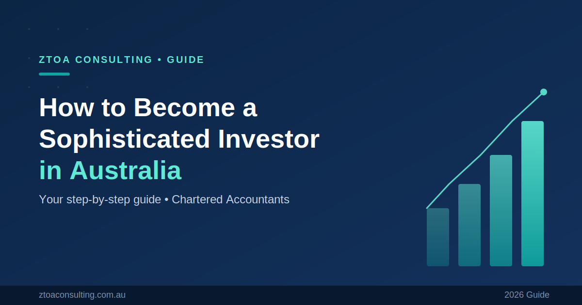 How to become a wholesale investor in Australia